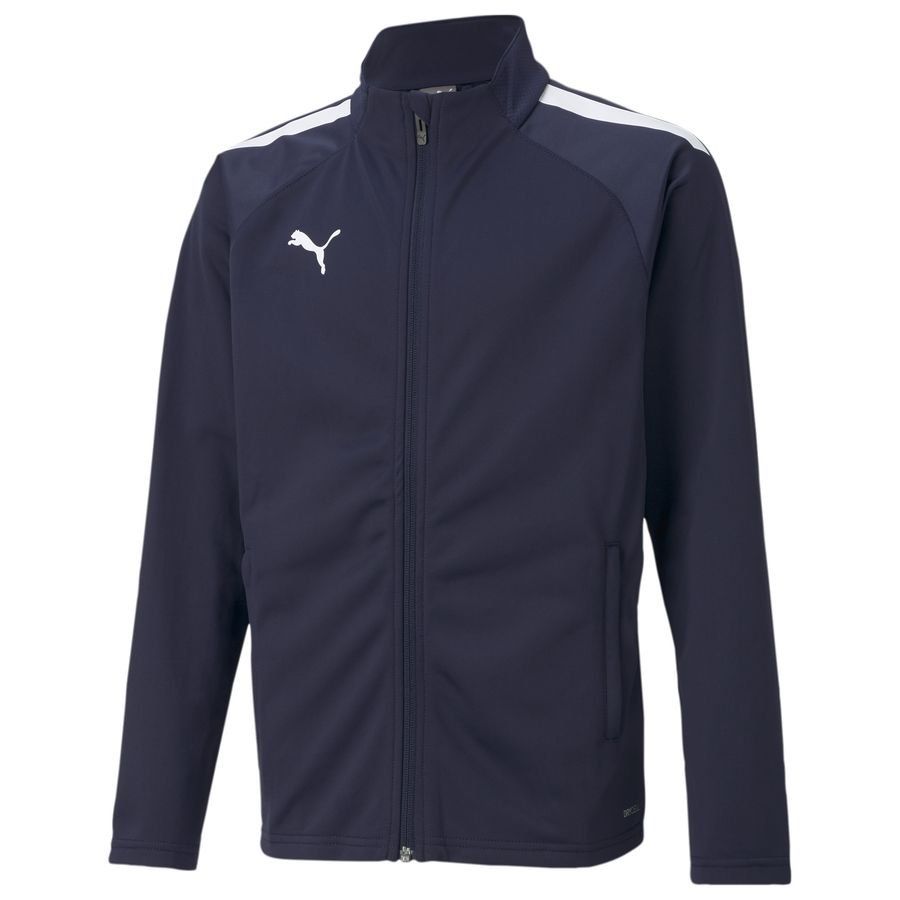 PUMA Veste d'Entraînement teamLIGA - Bleu Marine Enfant