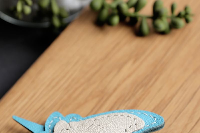 Masoom - Ray Echt Leren Tashanger Sleutelhanger / DIY Kit
