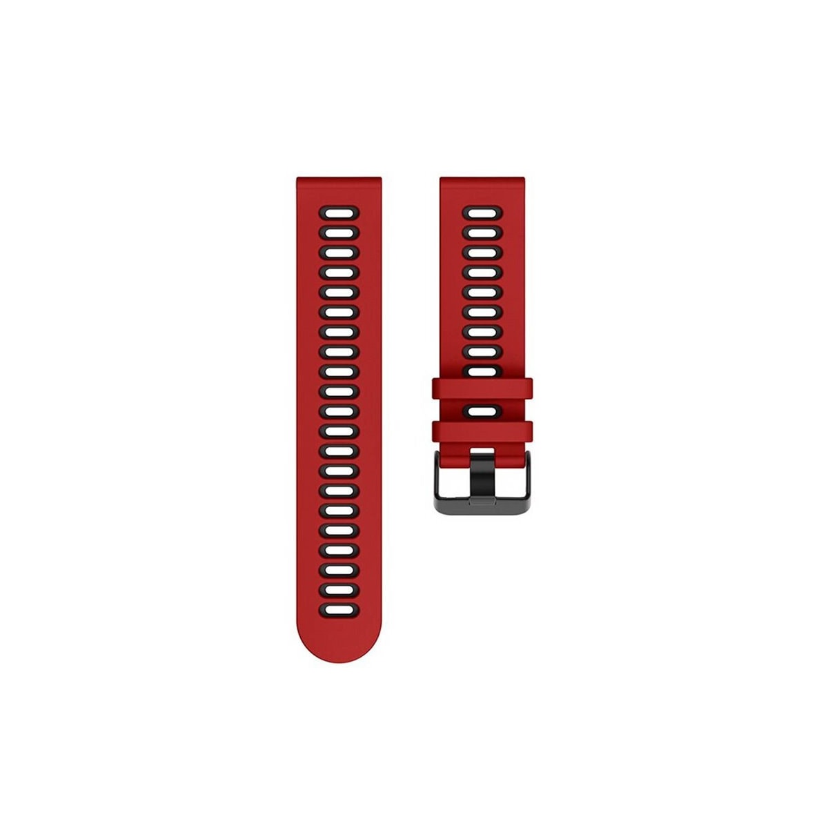 Twin Sport Armband Samsung Galaxy Watch 5 (44mm) - Rød/svart