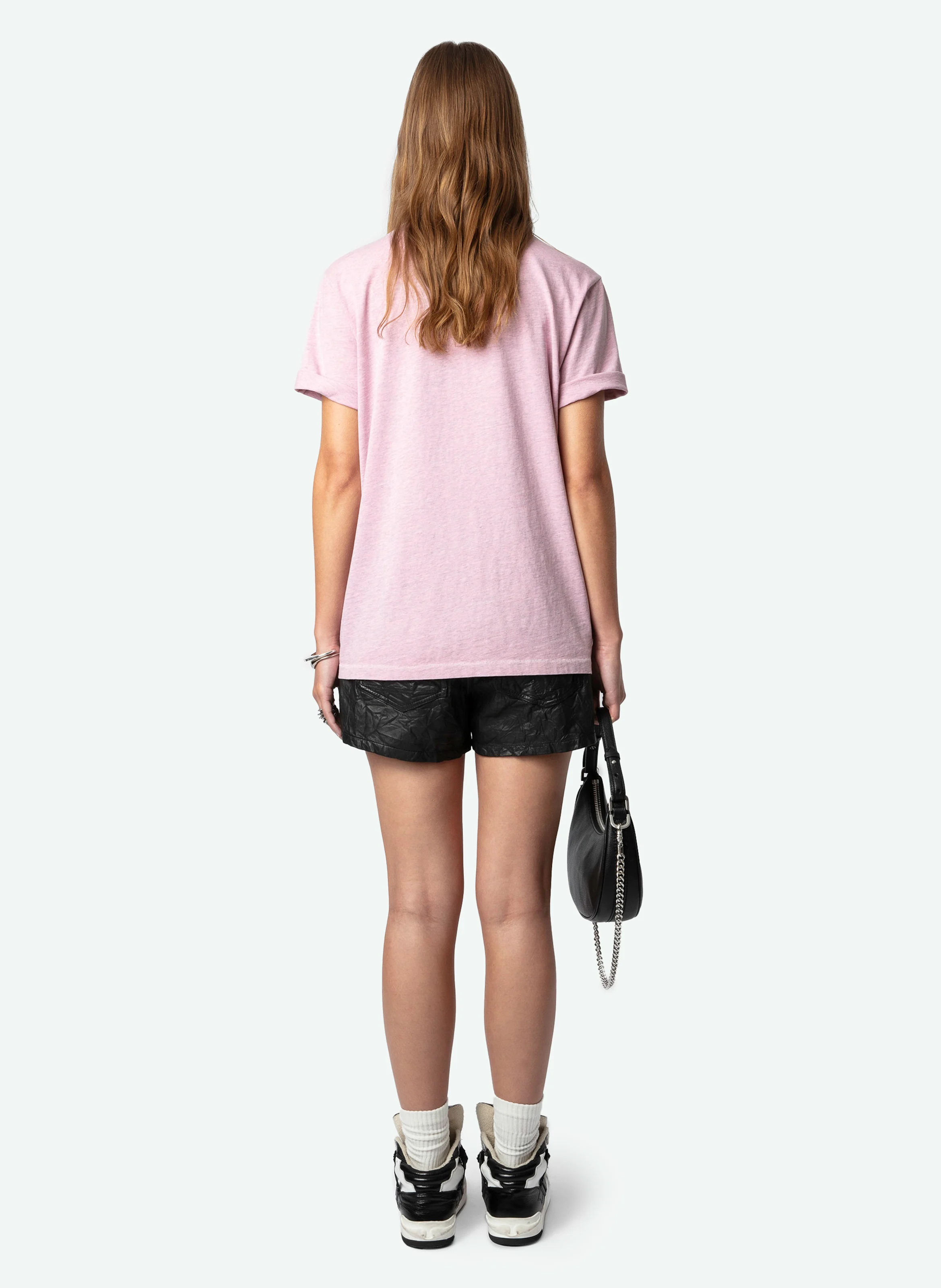 EDWIN - Tee-shirt col rond en coton bio | Jaune