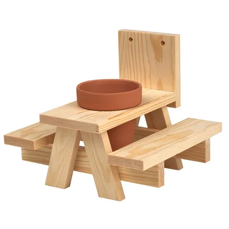 moses. Krabbelkäfer Eichhörnchen-Picknicktisch, zum Selbstgestalten