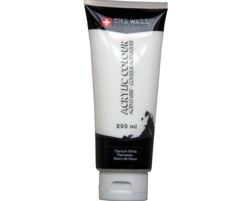 Acrylverf titaanwit 200 ml