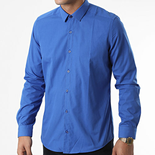 Chemise Manches Longues PCH-901 Bleu