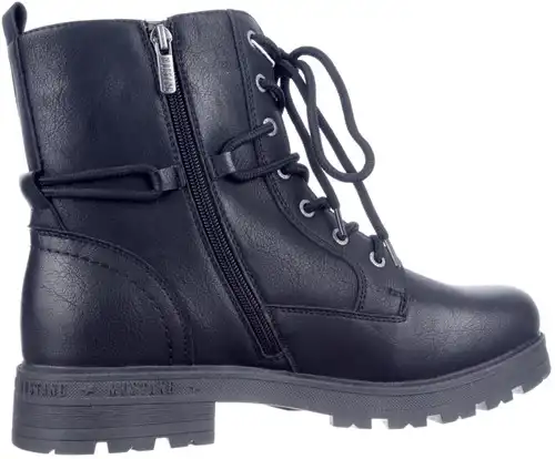Mustang zwart 15M0042003 - maat 44 veterboot zwart - maat 44 Calandschoen