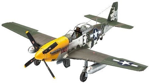 Revell - P-51D-5Na Mustang Fly Byggesæt - 1:32 - 64148