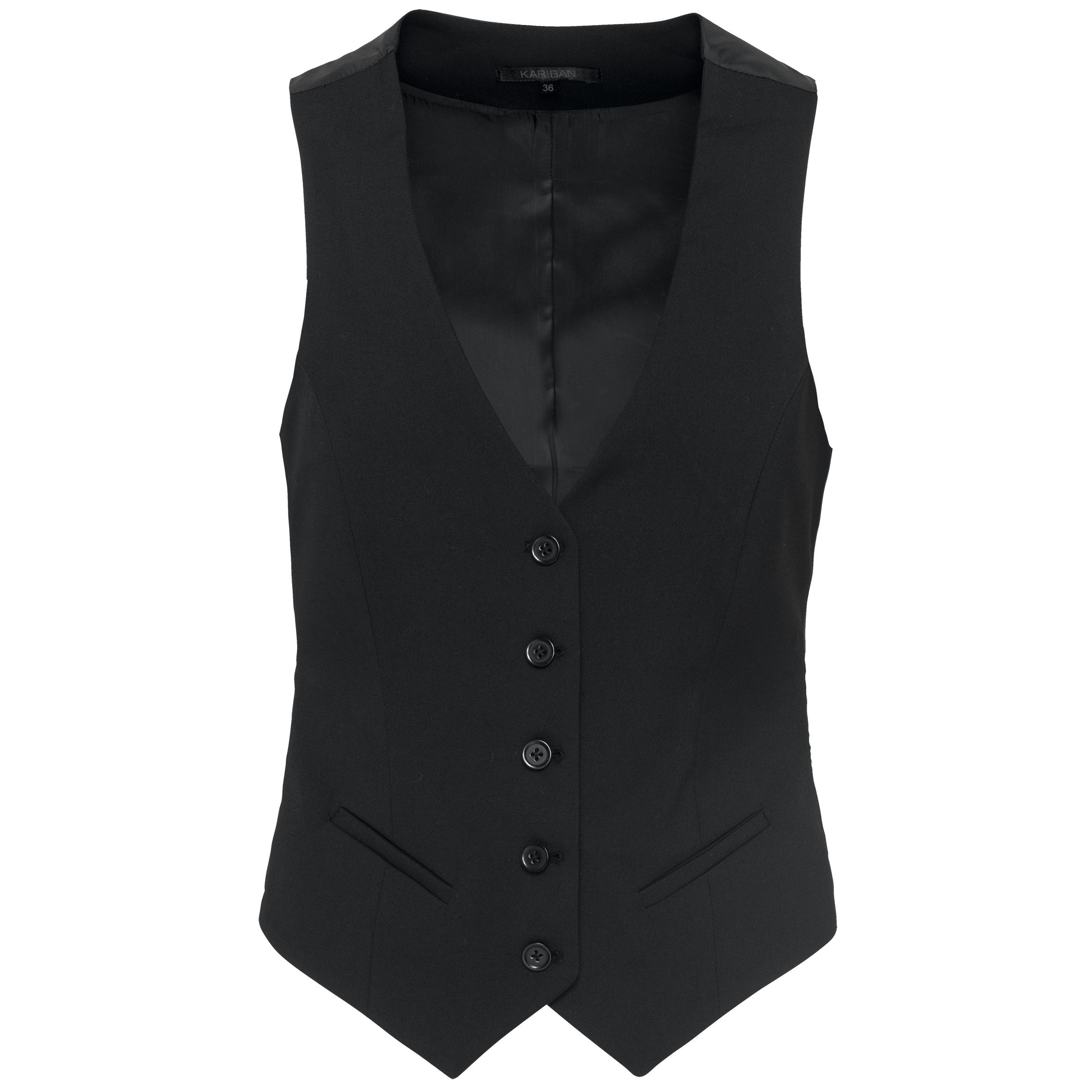 Kariban K502 - Gilet Femme Élégant avec Ajustement Slim