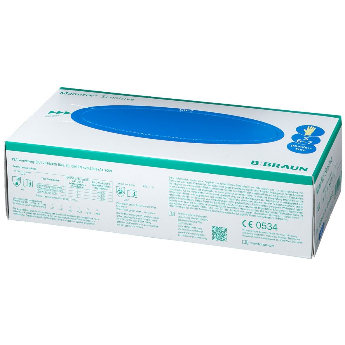 Manufix® Sensitive Handschuhe klein