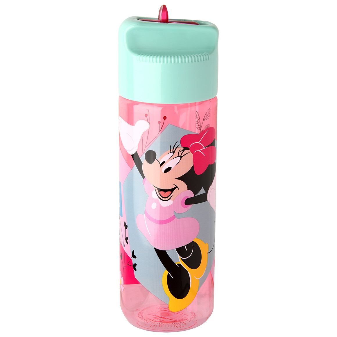 Topolino Minnie Maus Trinkflasche ca. 540 ml mint / rosa