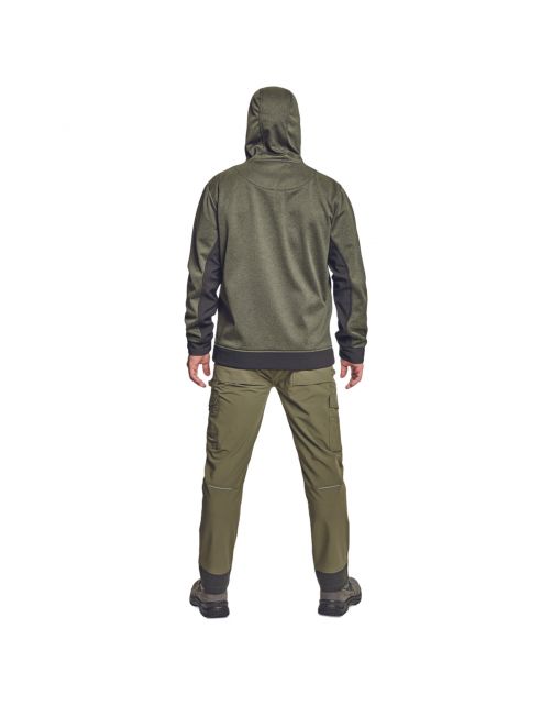 Cerva Werkjas Huyer Softshell Olijfgroen - Werkkleding