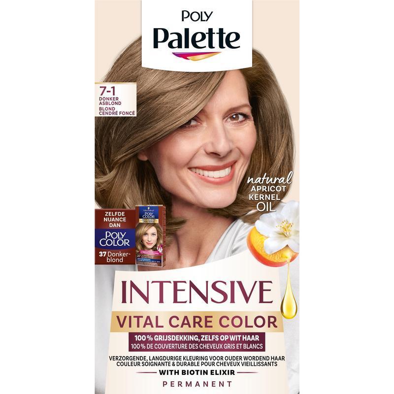 Poly Palette Vital Care Color7-1 Donker Asblond 1set