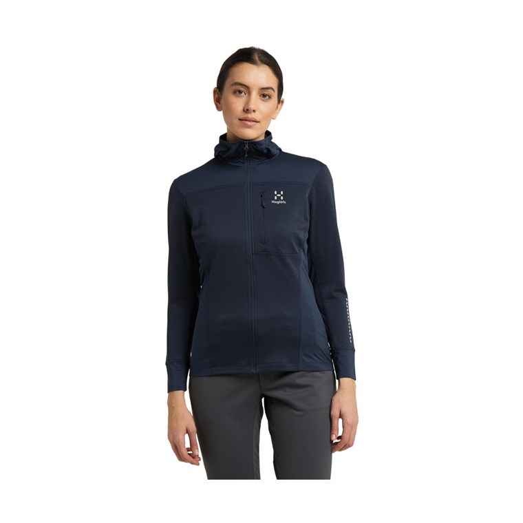Haglöfs L.I.M Mid Multi Hood Women Tarn Blue