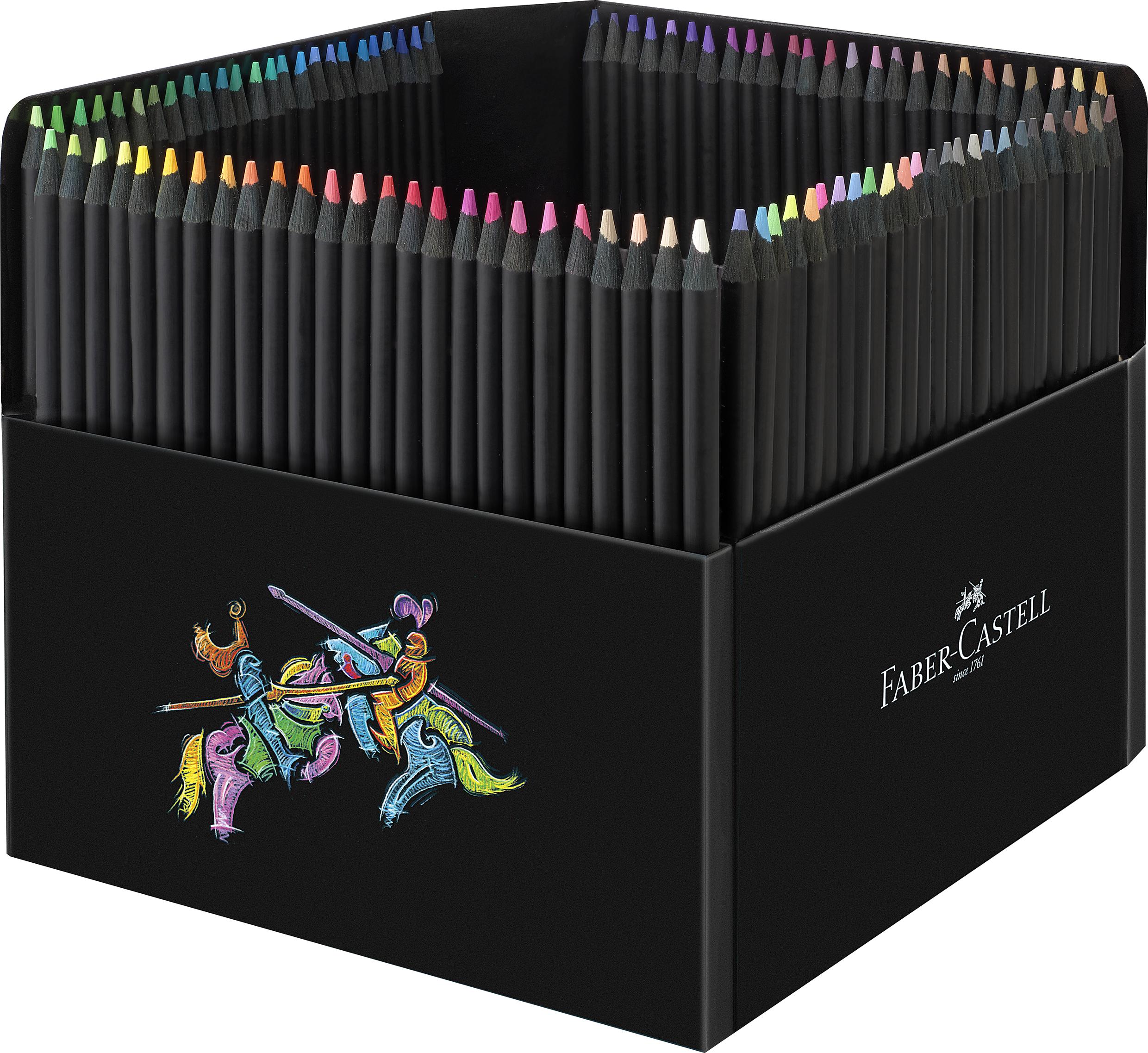 Faber-Castell - Farveblyanter Black Edition (100 stk)