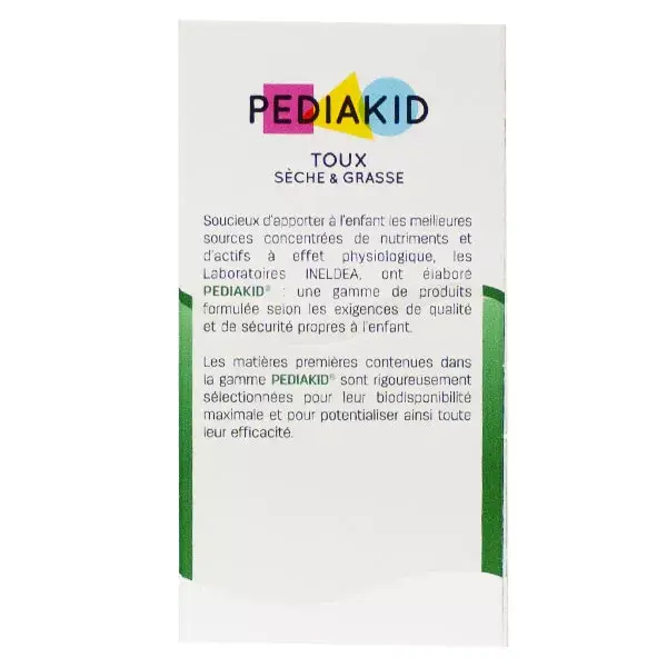 Xarope Pediakid para Tosse Seca e com Catarro 125ml