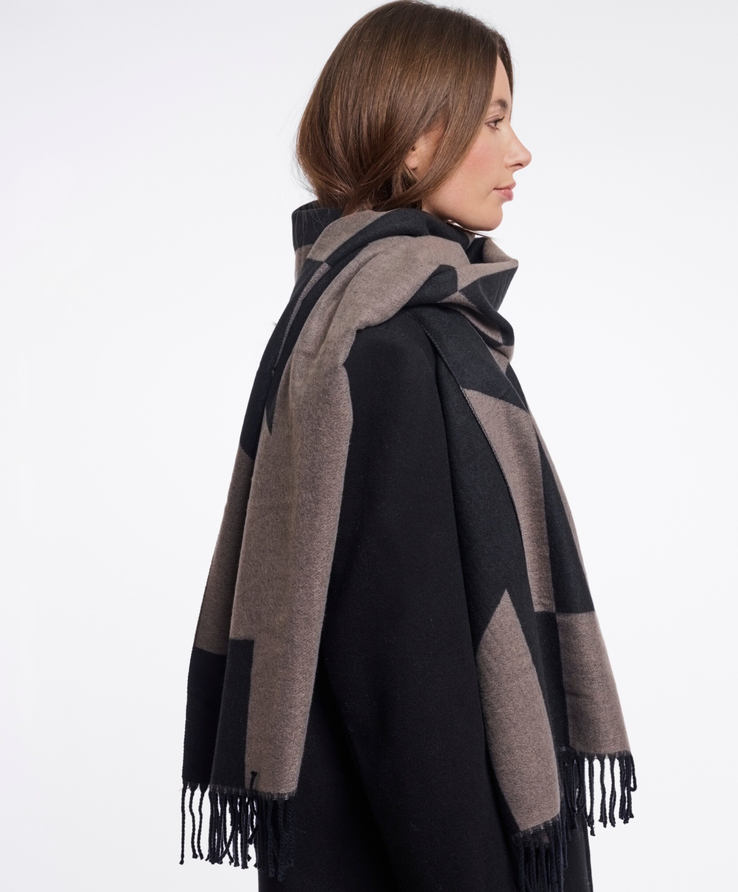 Rino & pelle Dames sjaal beige