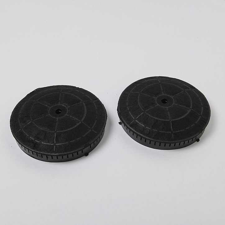 Lot de 2 filtres à charbon Ø 26 cm pour hotte Shire et Sheen S Elica