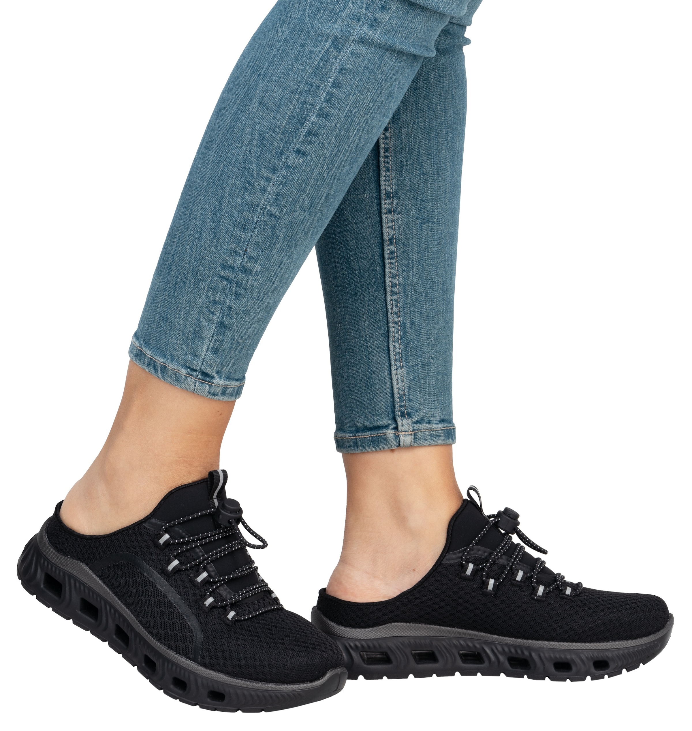 RIEKER Sport Clog  , Outdoormode, Plateau, Sommerschuh mit MemoSoft-Ausstattung