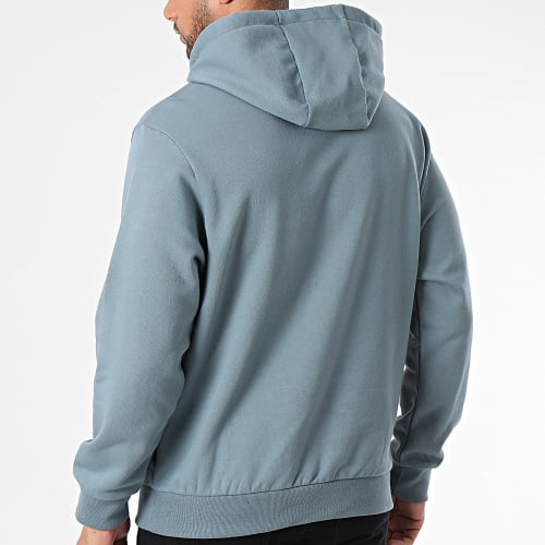 Sweat Capuche Relaxed Fit 007FN Bleu