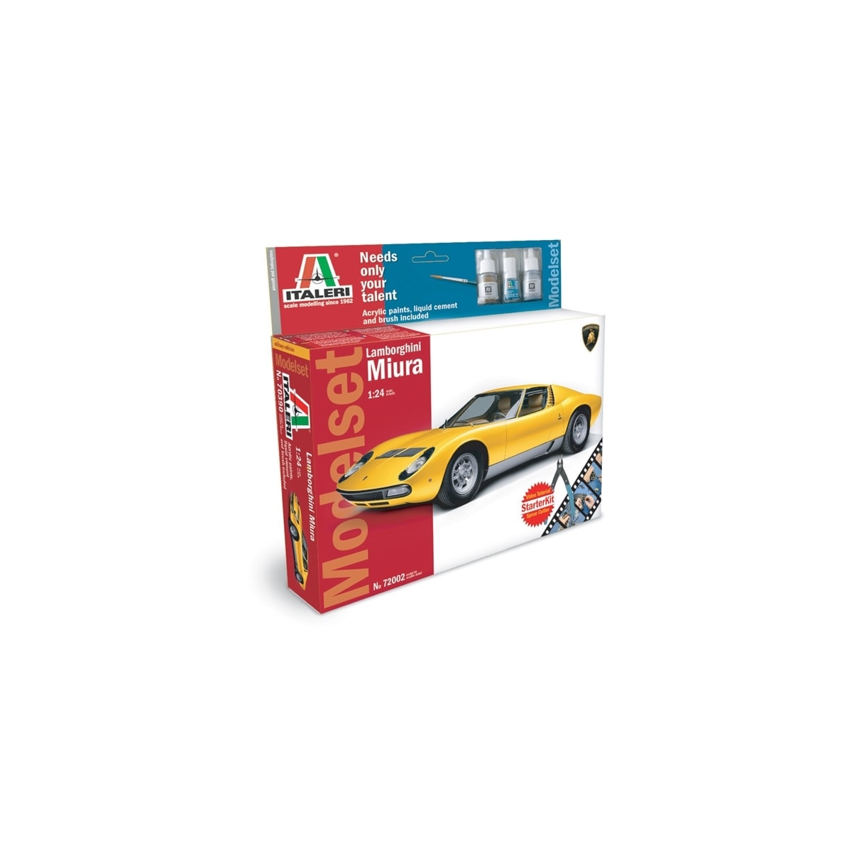 ITALERI 1:24 - Lamborghini Miura - Startsett