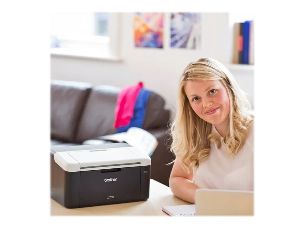 Brother HL-1212W - Printer - S/H - laser - A4/Legal - 2400 x 600 dpi - op til 20 spm - kapacitet: 150 ark - USB 2.0, Wi-Fi(n)