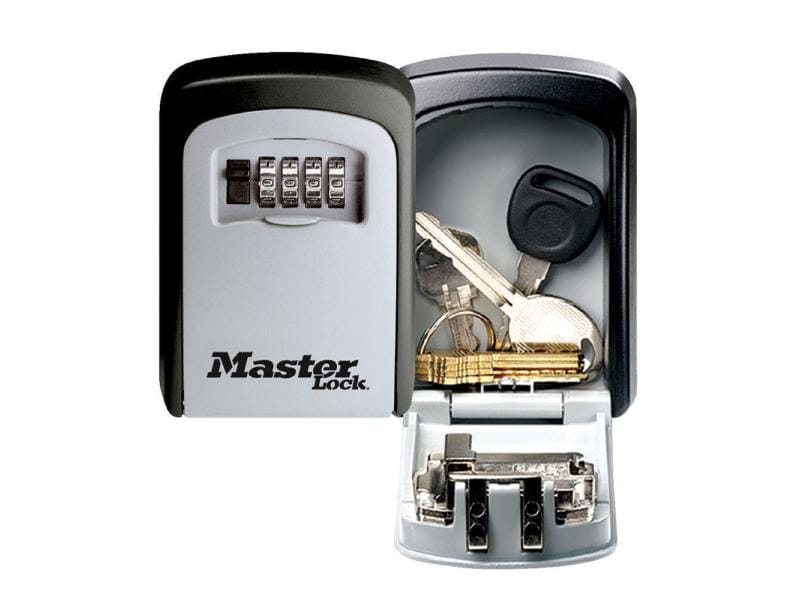 Masterlock Schlüsselsafe 5401EURD mit Zahlenschloss Schlüsselsafe