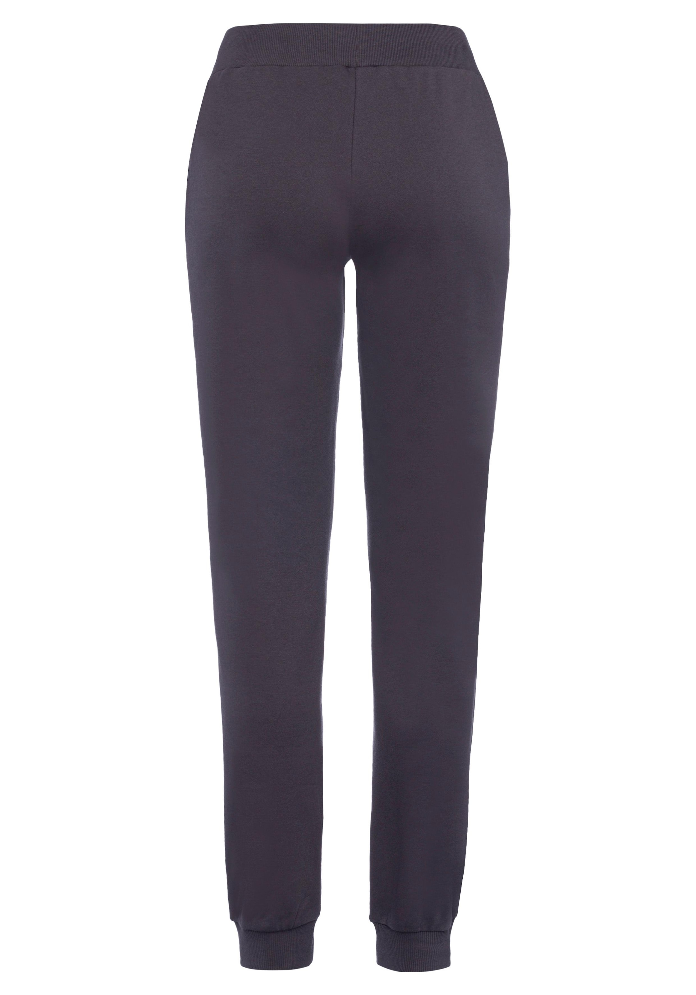 LASCANA ACTIVE Jogginghose  in schmaler Form mit Bündchen