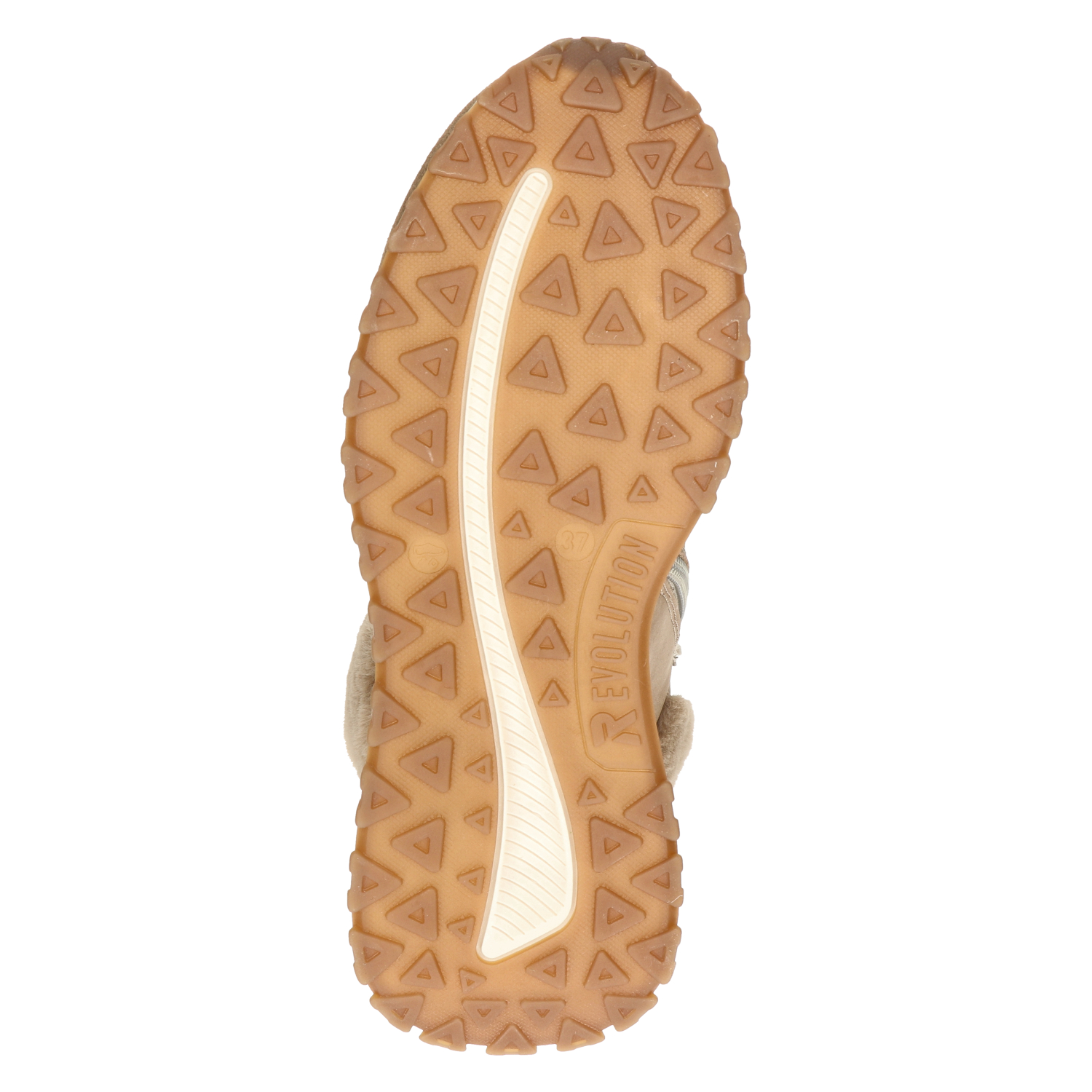 dames veterboot Rieker Beige