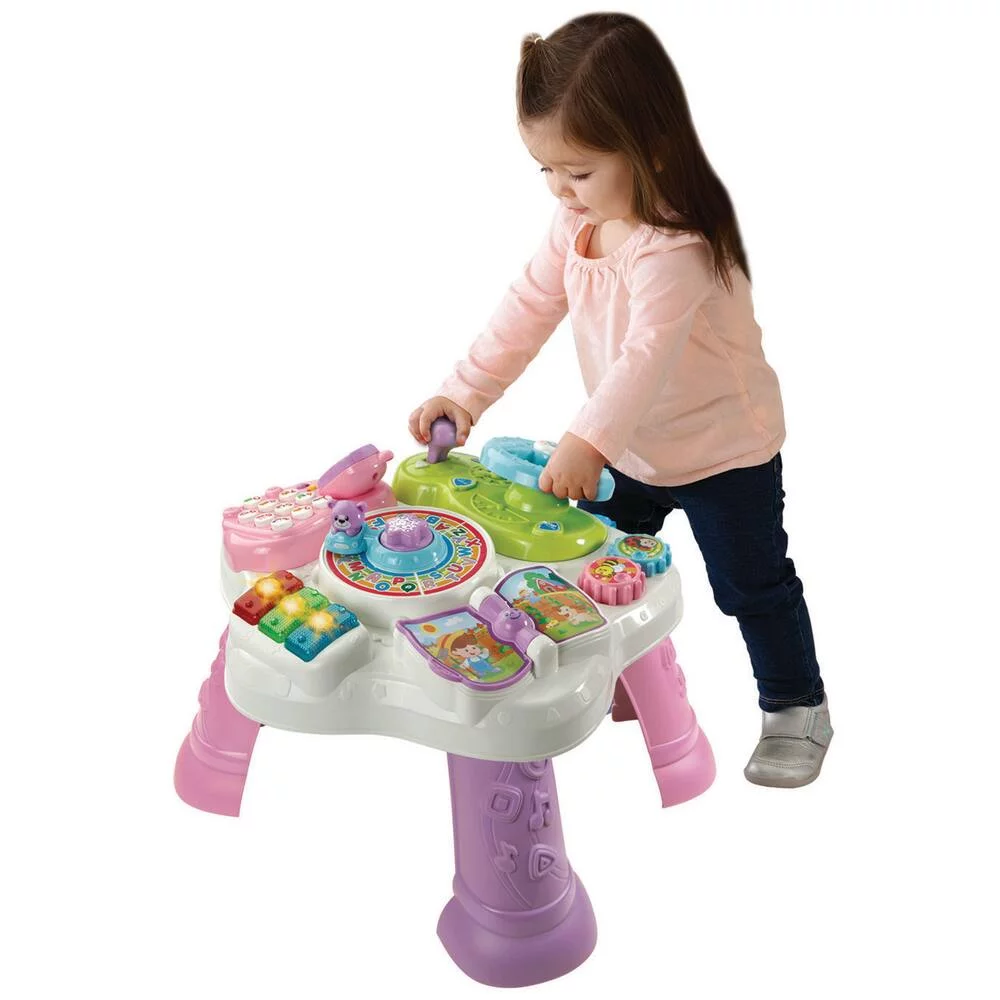 VTECH BABY - MA TABLE D'ACTIVITES BILINGUE ROSE