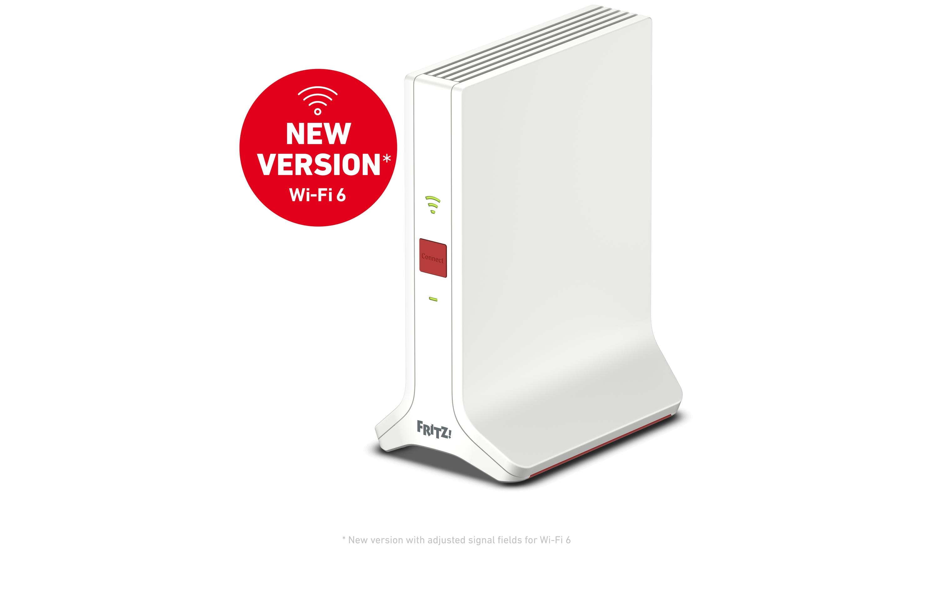 FRITZ!Repeater 3000 AX DE<br>Für Wi-Fi 6: der Triband-Repeater FRITZ!Repeater 3000 AX