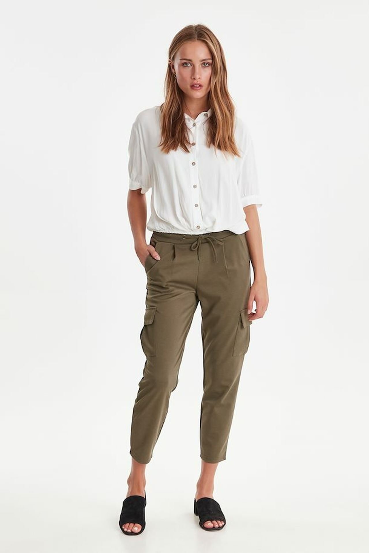 Kate Cargo Pant Cropped