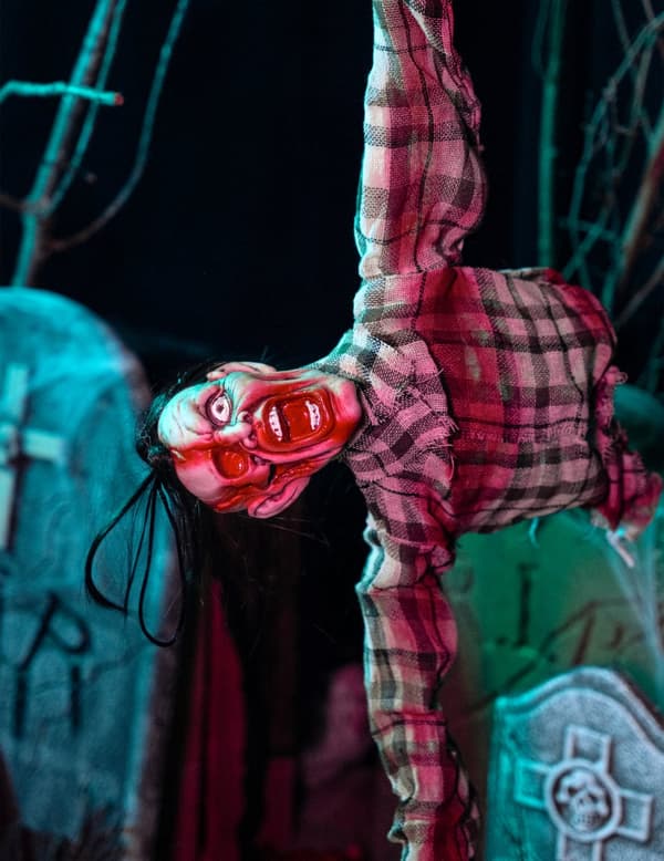 Zombie-overkropp 92 cm Halloween. Size-Standard