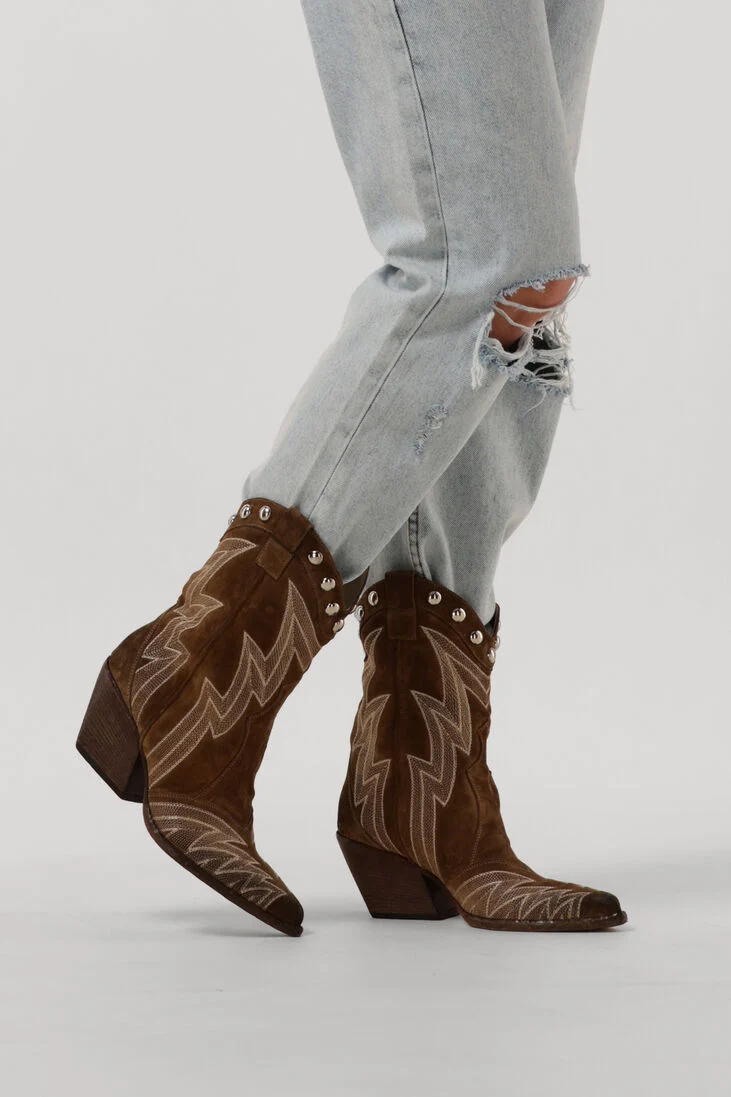ELENA IACHI bruine elena iachi cowboylaarzen e3477