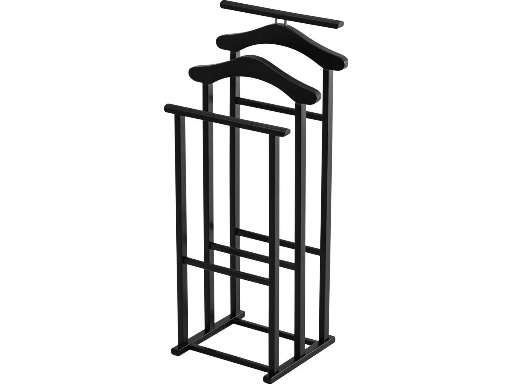 NPC Poland Arredamenti MAXI skjorte- og jakkesætsstativ 105x35x35 cm sort