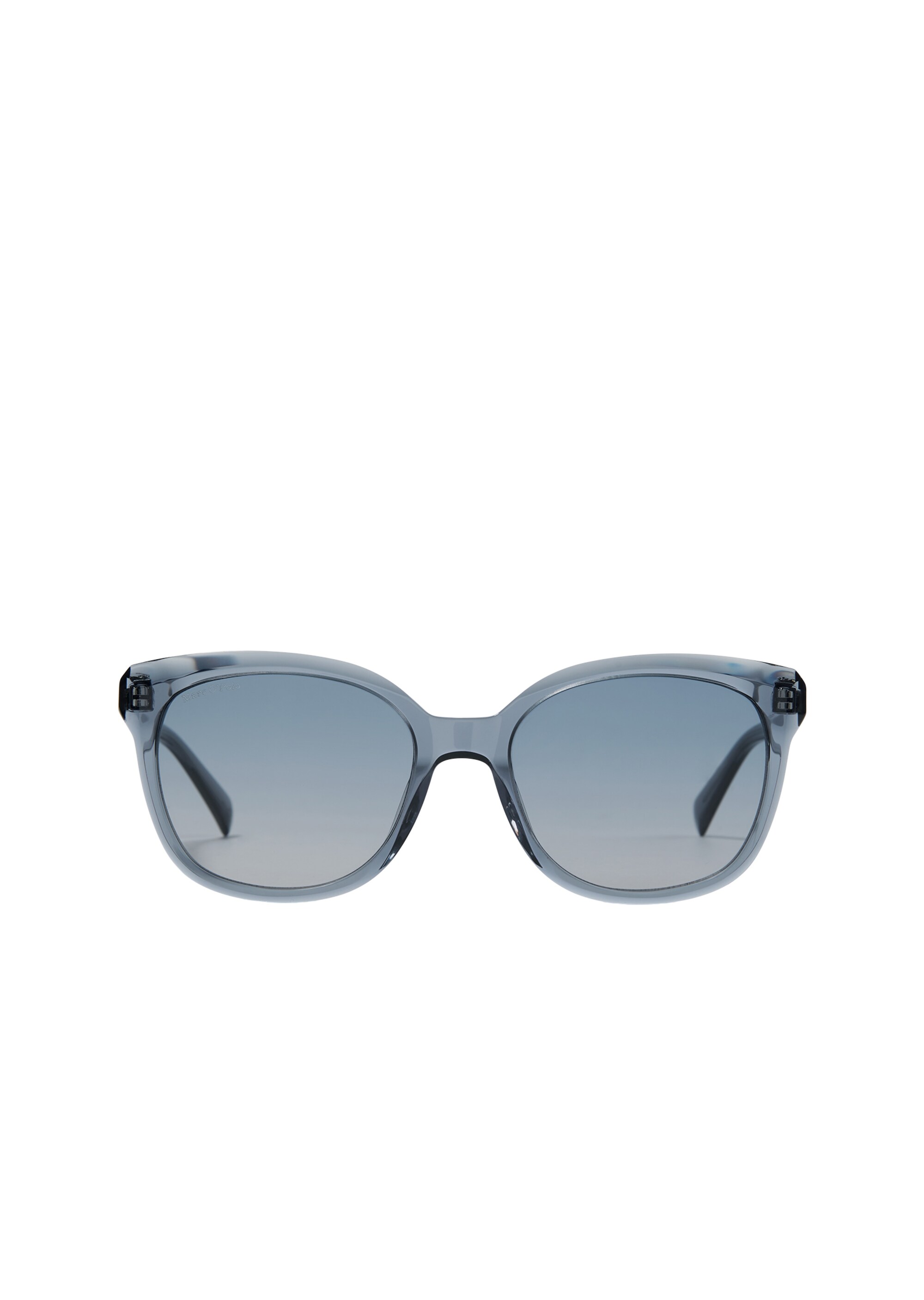 Unisex-Sonnenbrille mit breitem Bio-Acetat-Rahmen