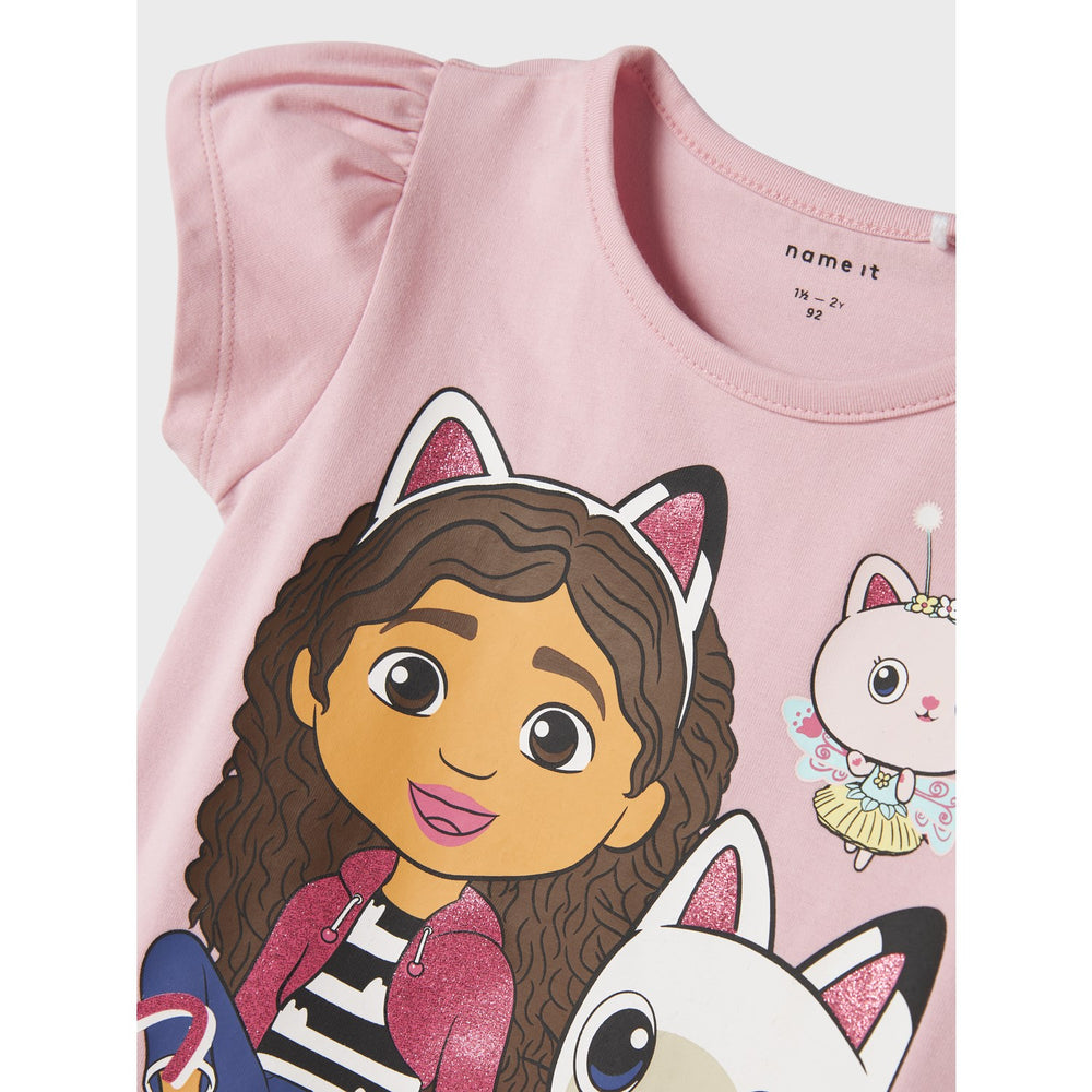 Køb Name It Cameo Pink Malla Gabby'S Dollhouse Kjole