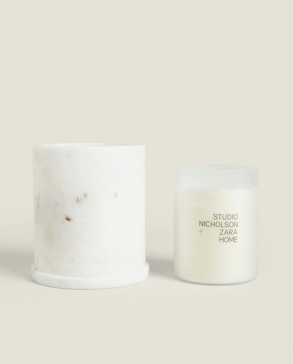 VELA AROMÁTICA DE MÁRMORE X STUDIO NICHOLSON