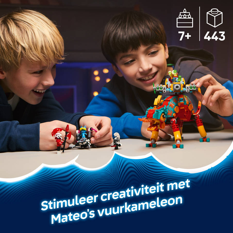 LEGO DREAMZzz Mateo's vuurkameleon 71492