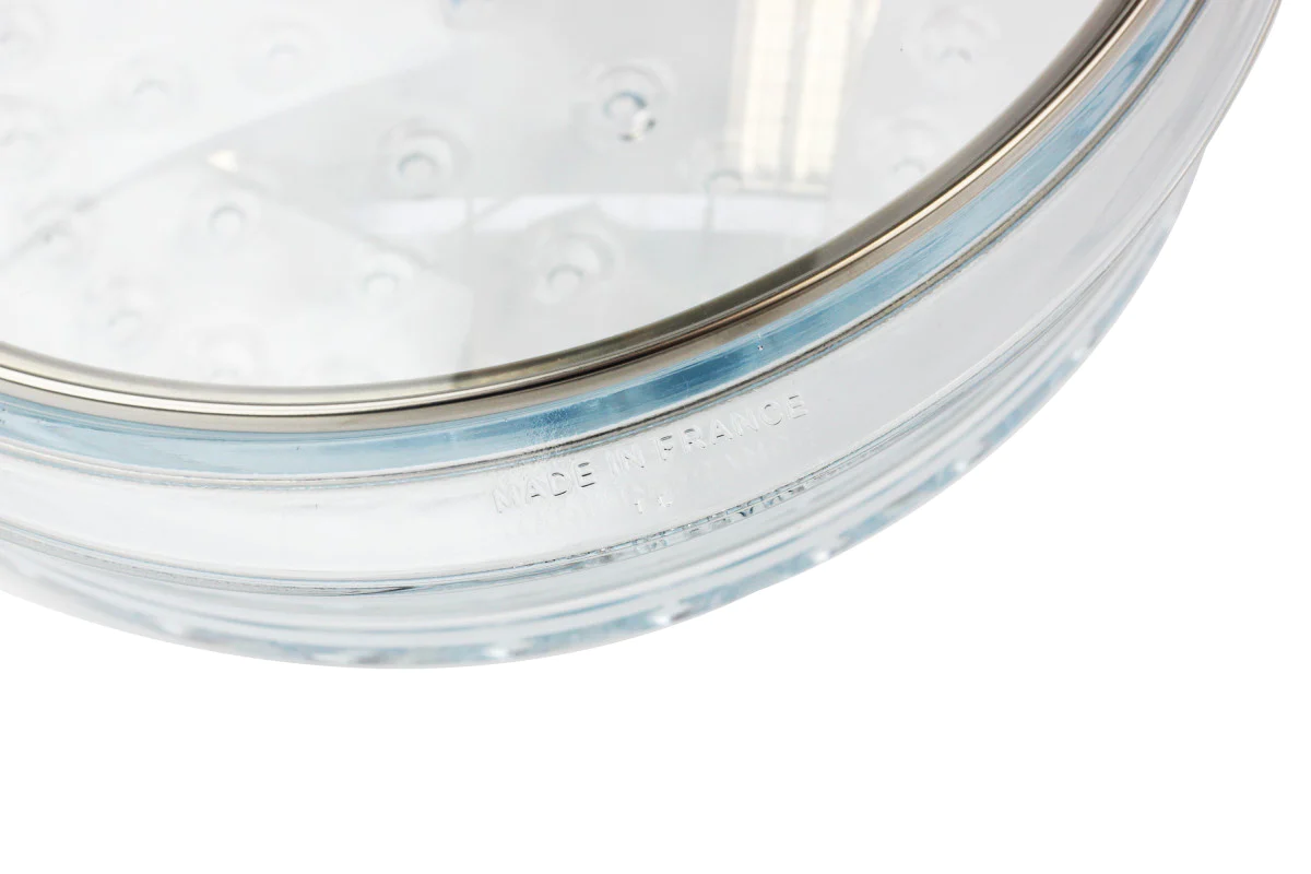 Cuit-vapeur en verre 24cm Cristel