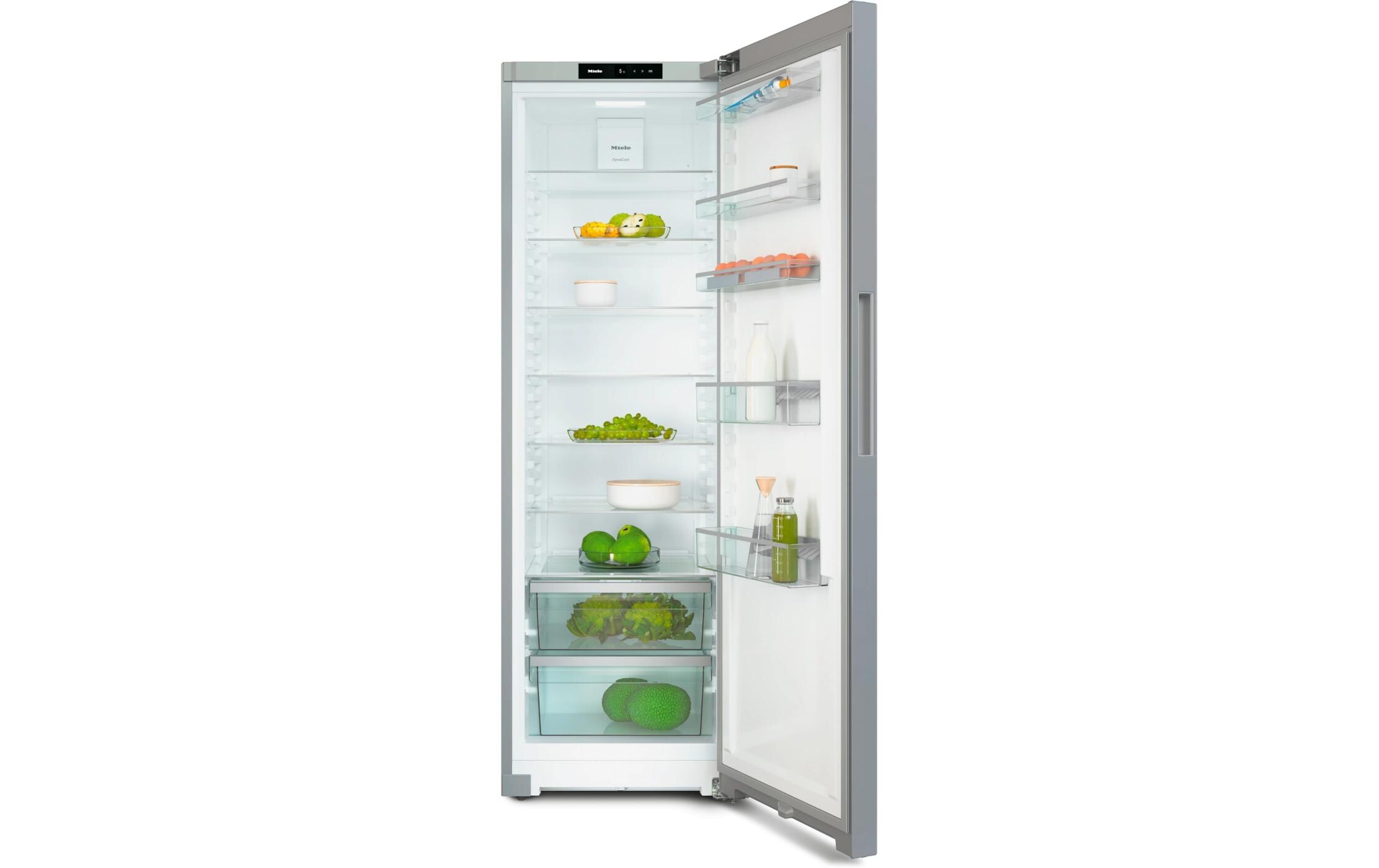 Kühlschrank KS 4383 DD Silber, Rechts<br>Stand-Kühlschrank