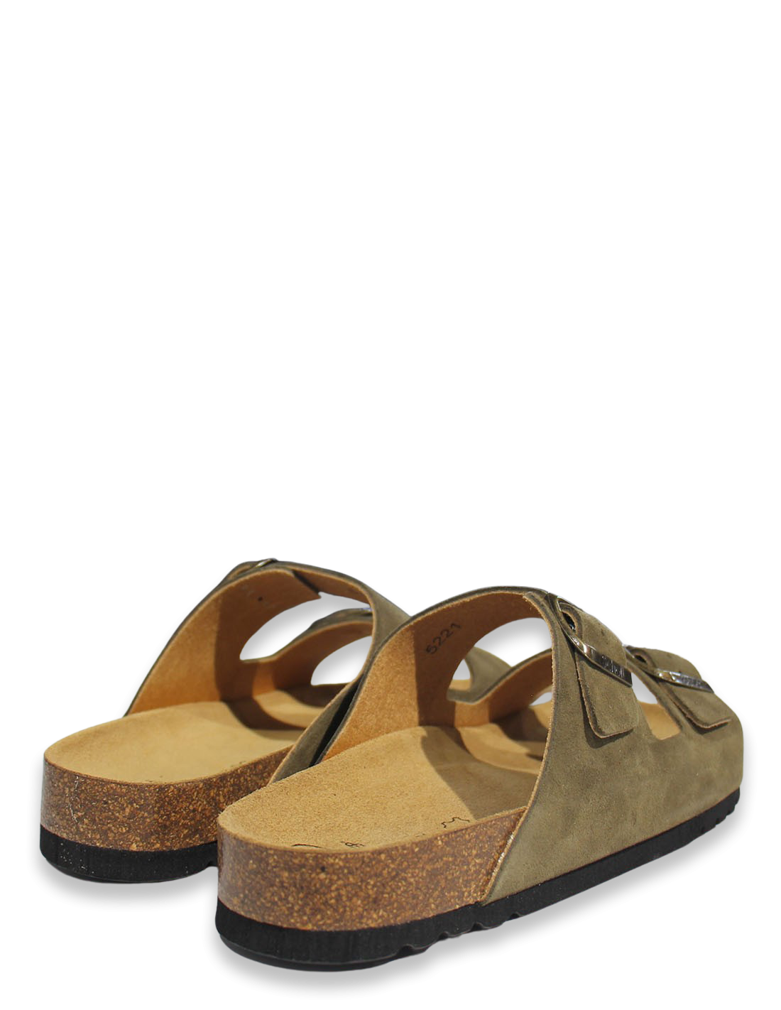 scholl Mules Homme Julien Daim Kaki