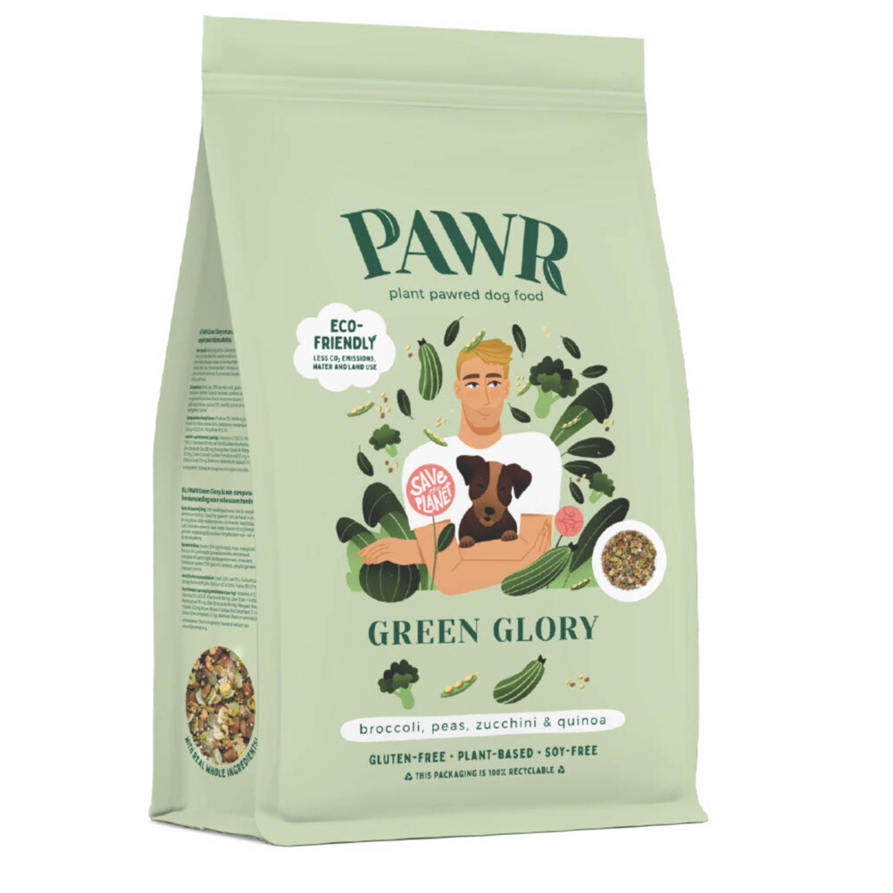 PAWR Plantaardig Hondenvoer Green Glory750 gr