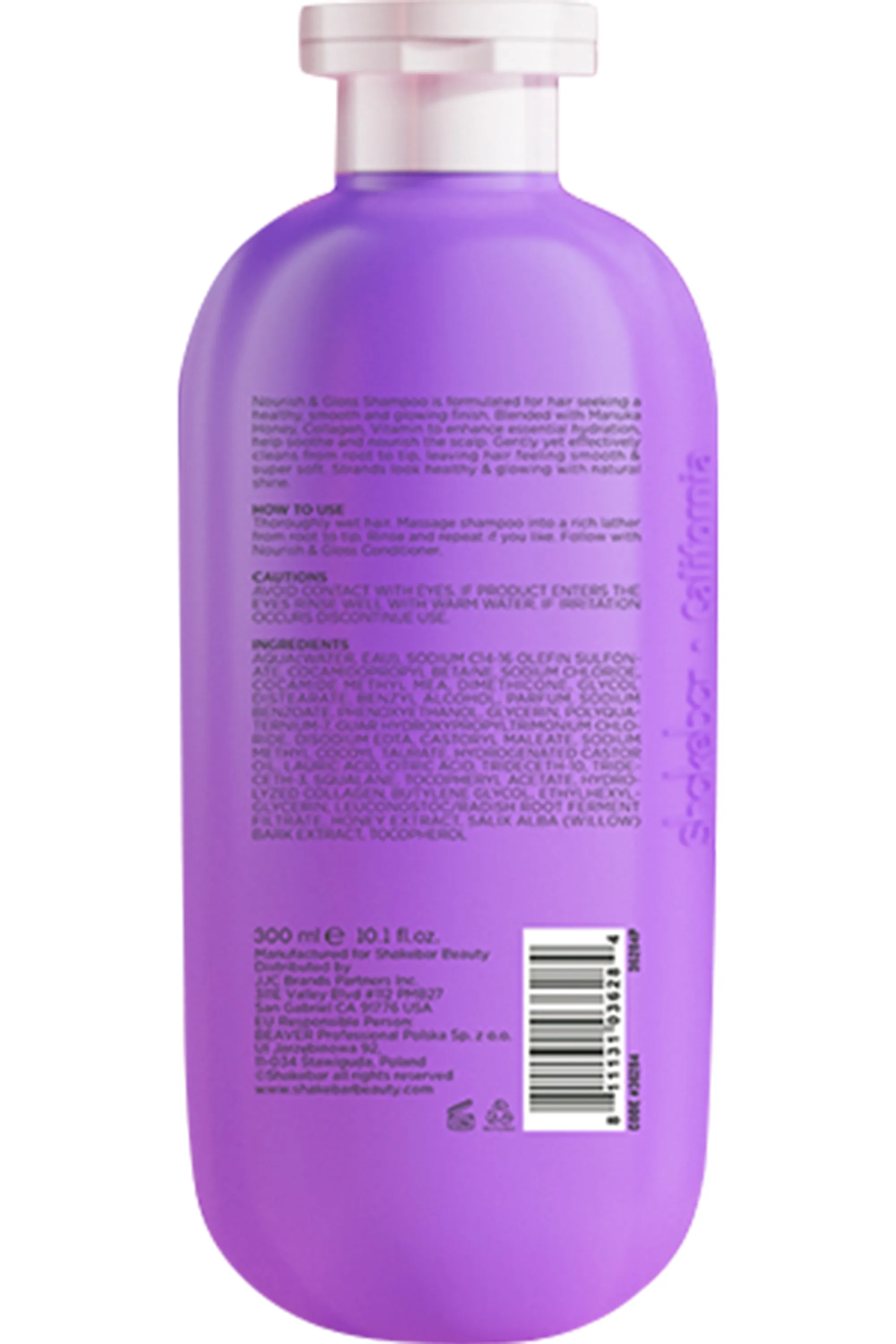 Shakebar Shampoing Nourish & Gloss-300 ml