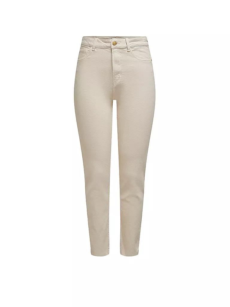 ONLY Hose Straight Fit Highwaist Curvy ONLEMILY beige