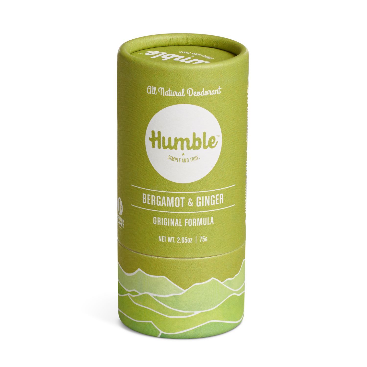 Humble Deodorant Bergamot & Ginger i pappemballasje