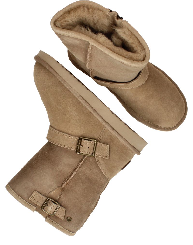 Warmbat Kangaroo Boots Beige Dames