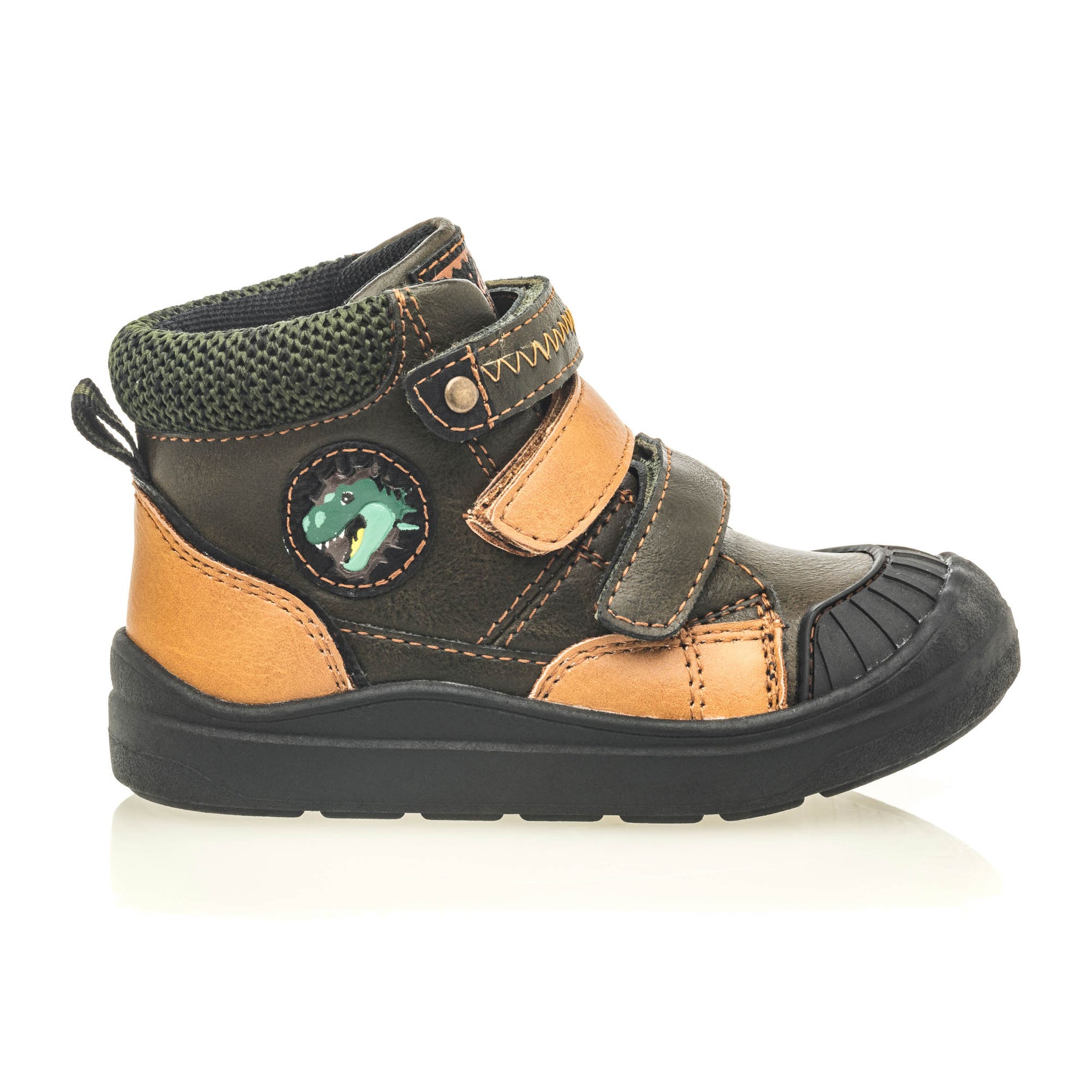 Baskets hautes Bébé garçon kaki