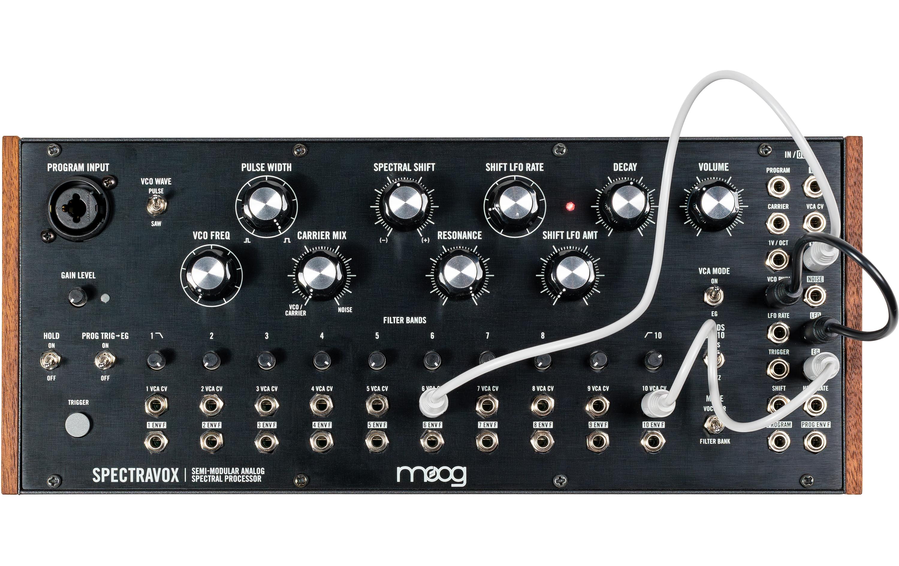Synthesizer Spectravox<br>Semi-modularer analoger Spektralprozessor