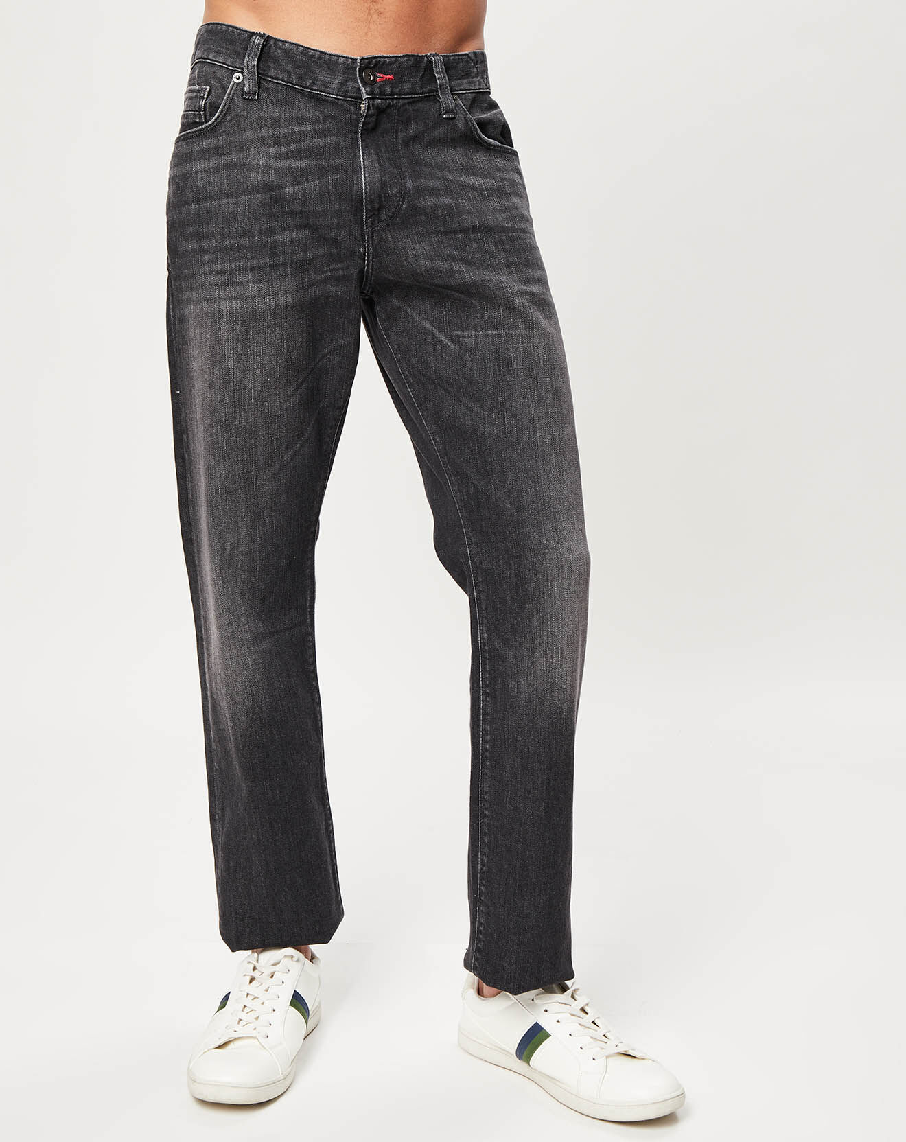 Tommy Hilfiger Jean Slim fit Bleecker john worn anthracite