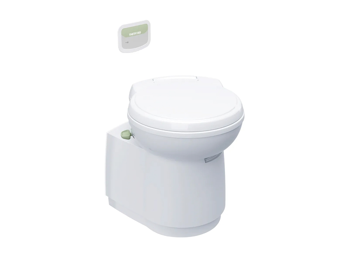 Thetford S260-S droogtoilet zonder ombouwpanelen – elektrisch