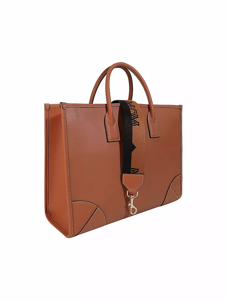 MCM Ledertasche - Tote Bag MÜNCHEN braun