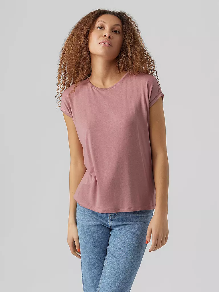 VERO MODA T-Shirt VMAVA rosa